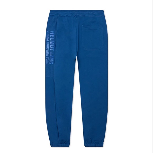 HELMUT LANG Authentic Mens New Royal Blue sweatpants reg $220 great gift! - Picture 5 of 7